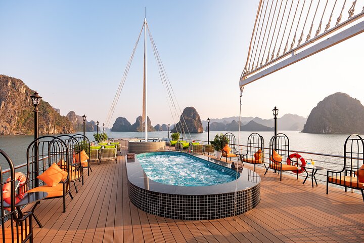 Luxury Halong Bay Day Cruise - Amethyst Luxury from Halong