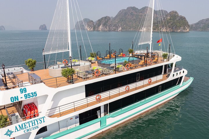 Luxury Halong Bay Day Cruise - Amethyst Luxury from Halong