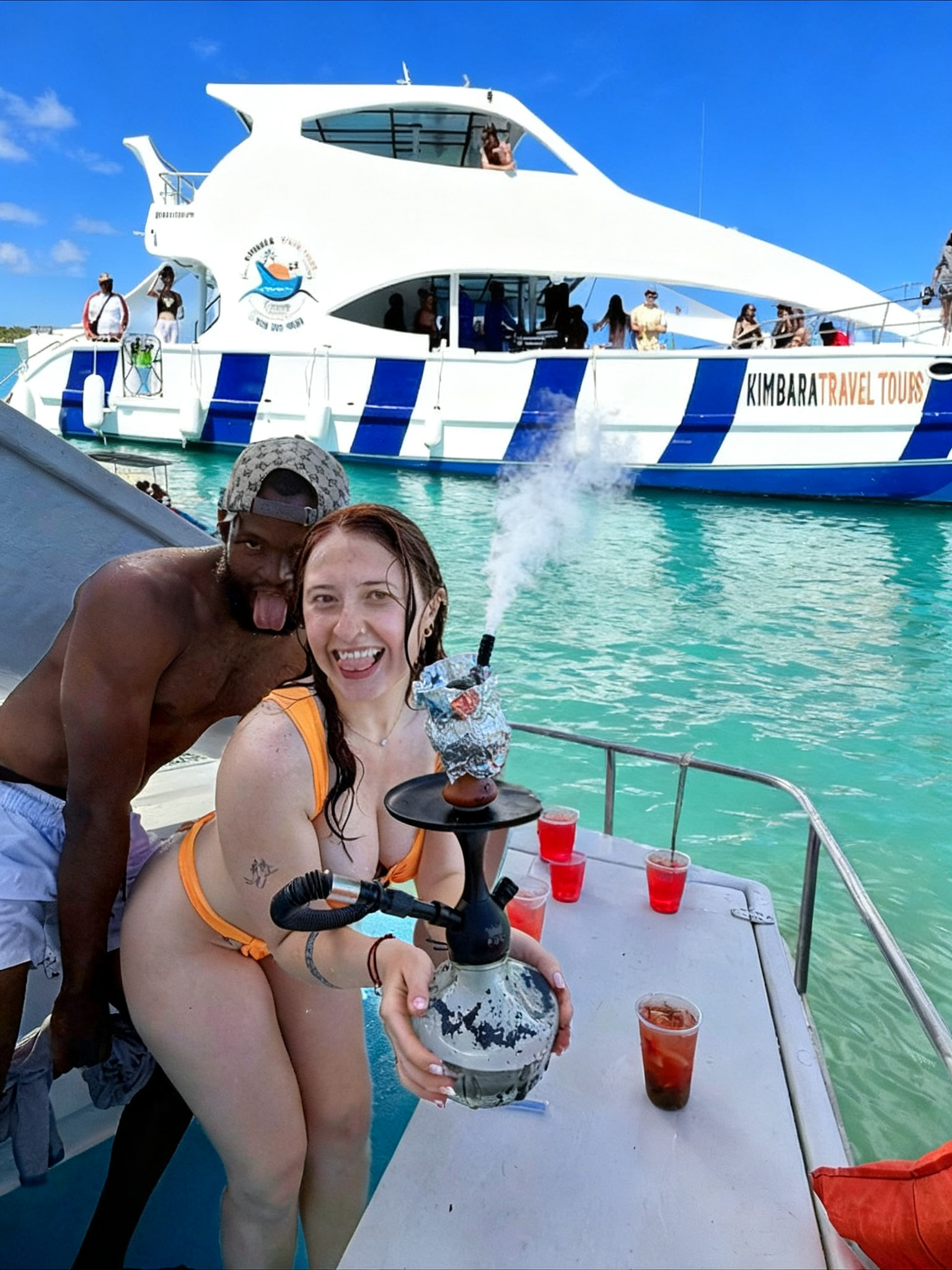 Luxury Yacht Party: Hip Hop & R&B — Open Bar Crystal Turquoise