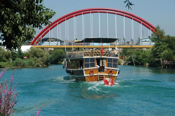 Manavgat Boat Tour from Alanya Visit Public Bazaar and Waterfall