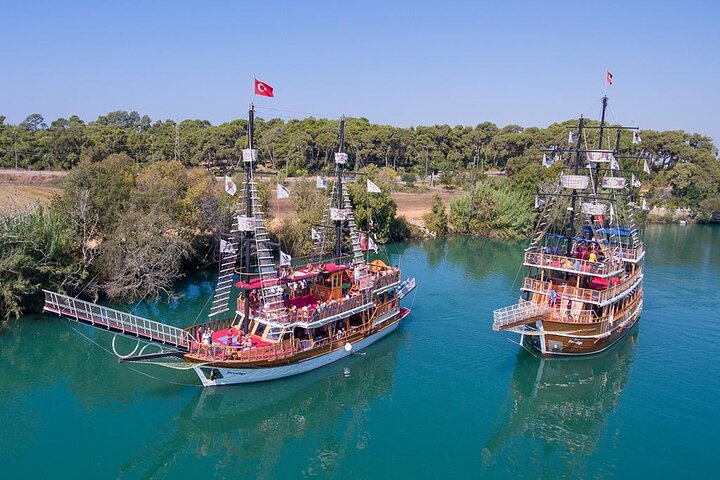 Manavgat Boat Tour from Antalya with Waterfall and Turkish Bazaar
