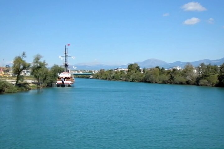 Manavgat Boat Tour from Antalya with Waterfall and Turkish Bazaar