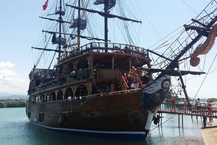 Manavgat Boat Trip from Side Visit Waterfall and Turkish Bazaar