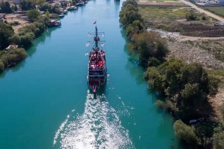 Manavgat Boat Trip from Side Visit Waterfall and Turkish Bazaar