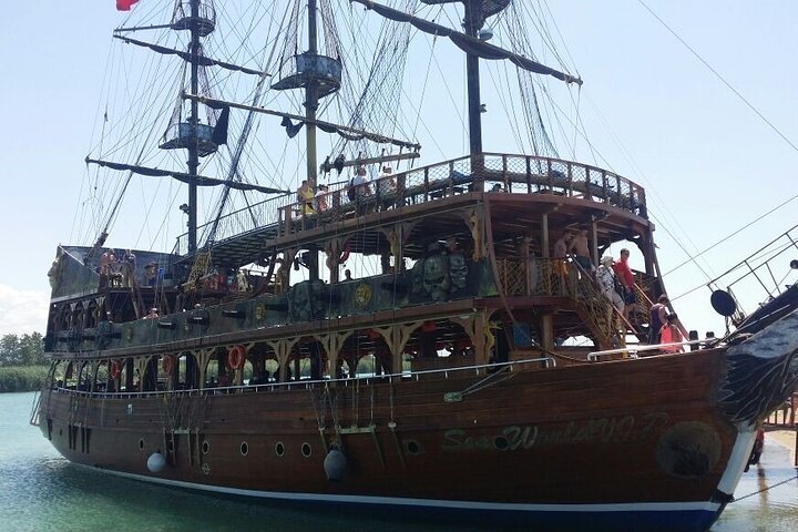 Manavgat Boat Trip from Side Visit Waterfall and Turkish Bazaar