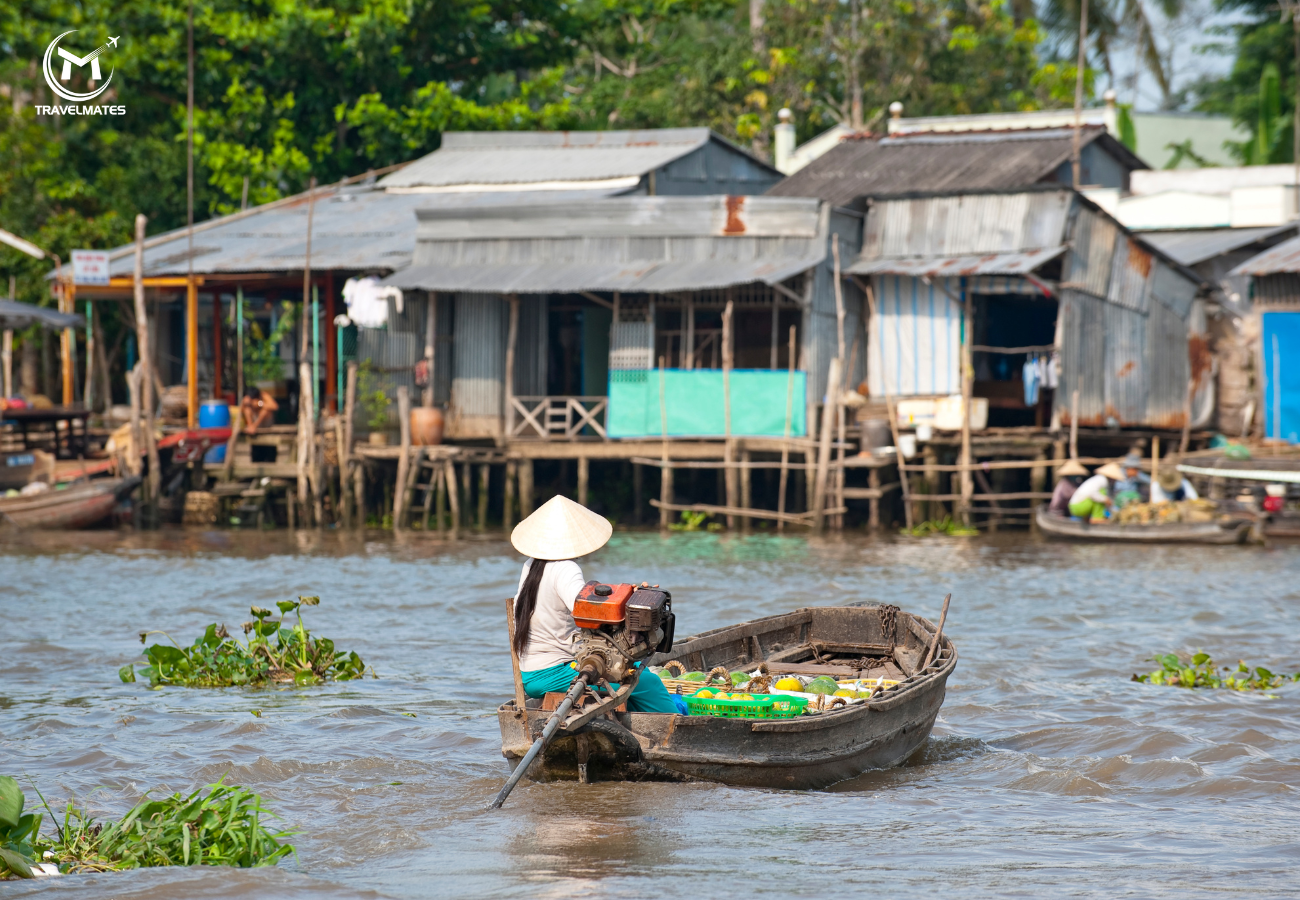 Mekong delta Can Tho Cai Be with floating market 3 days
