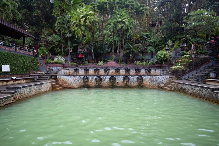 Rejuvenate in Banjar Hot Spring's soothing waters, surrounded by lush tropical gardens
