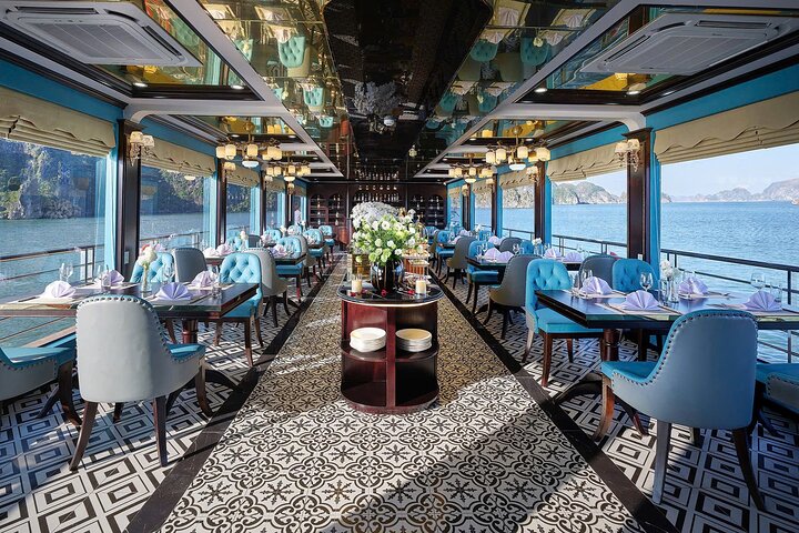 New 5-Star Sea Lion Cruise to Halong Bay from Hanoi with Buffet