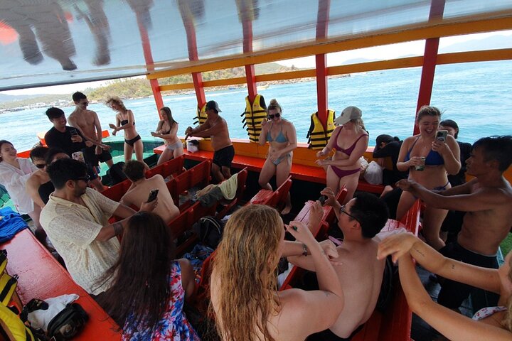 Nha Trang Island Escape: Snorkeling, BBQ Party & Floating Bar