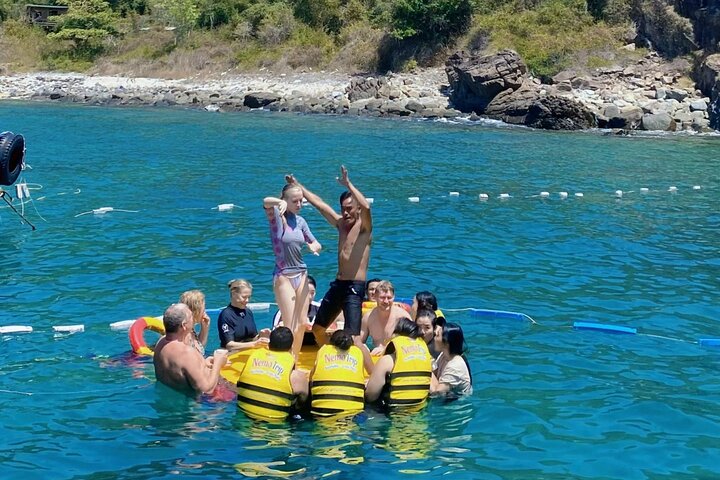Nha Trang Island Escape: Snorkeling, BBQ Party & Floating Bar