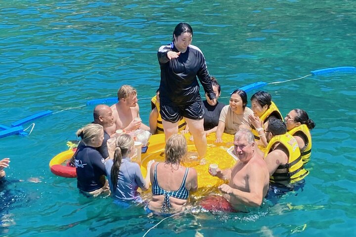 Nha Trang Island Escape: Snorkeling, BBQ Party & Floating Bar