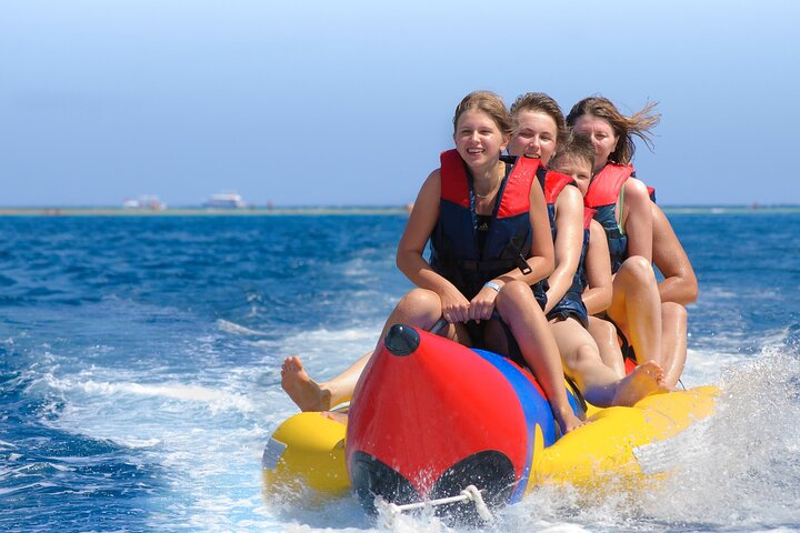 Pattaya Beach Banana Boat Splash