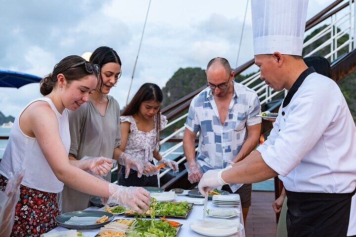 Premium 2D1N Balcony Cruise – Halong & Lan Ha Bay Luxury Trip
