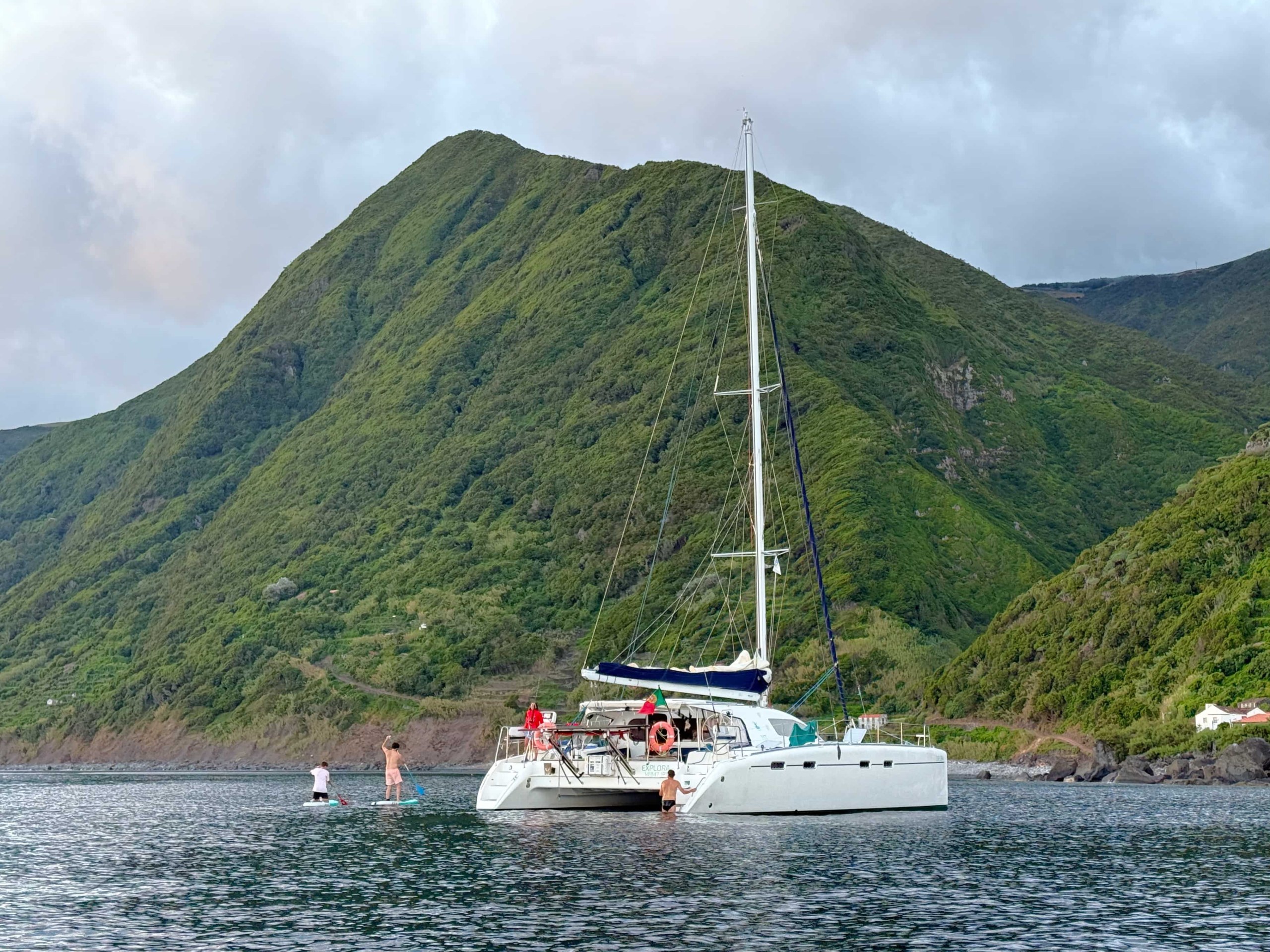 Private Catamaran São Miguel South Coast Tour with Lunch