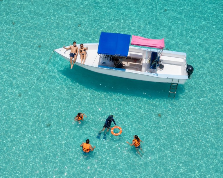 Private Cozumel snorkeling: Palancar, El Cielo & ceviche