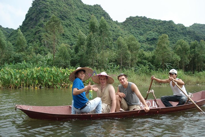 on sailing boat
