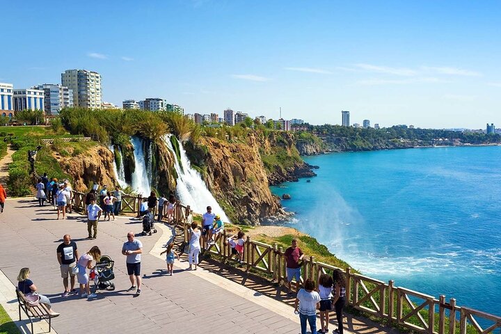Private Highlights Antalya City Tour, Waterfalls and Boat Trip