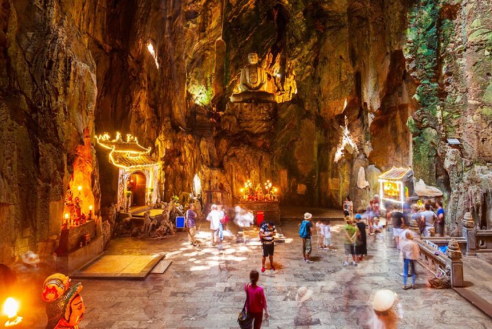 Private Trip To Marble Mountains & Hoi An Town From Danang