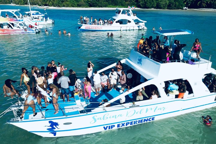 Punta Cana Adults Only Party Boat Snorkeling and Natural Pool