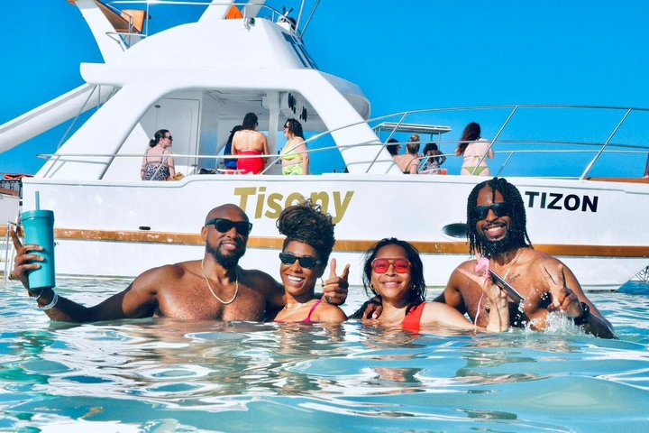 Punta Cana Premium Party Cruise with Snorkeling and Open Bar