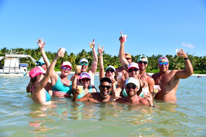 Punta Cana Premium Party Cruise with Snorkeling and Open Bar