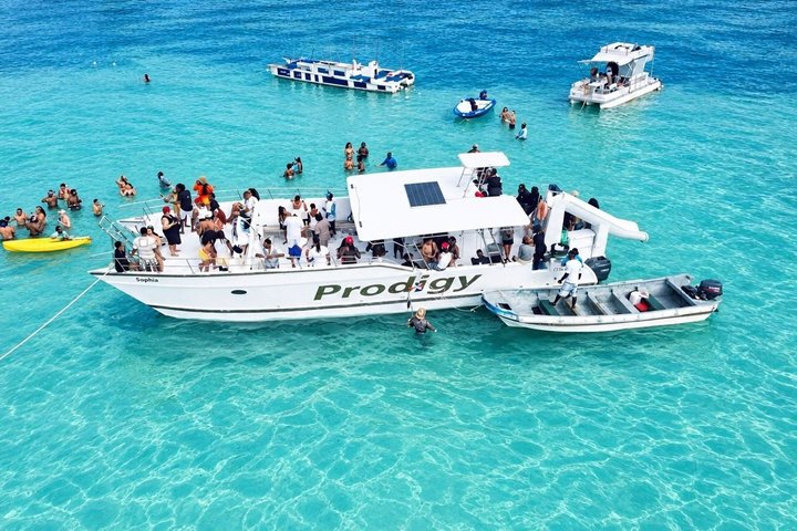 Punta Cana Premium Party Cruise with Snorkeling and Open Bar