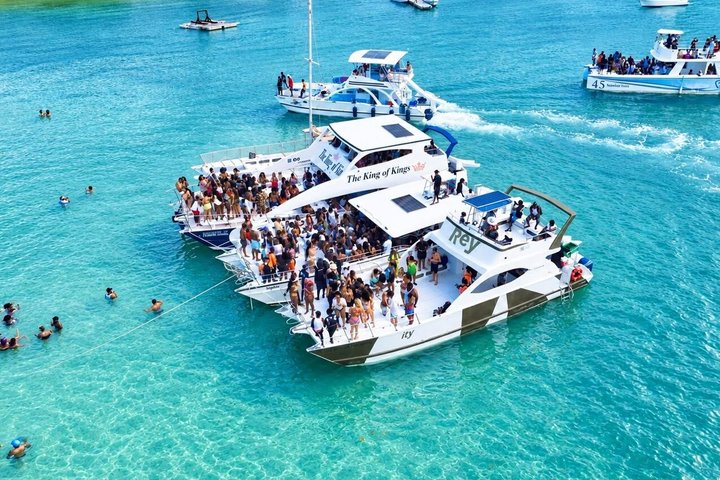 Punta Cana Premium Party Cruise with Snorkeling and Open Bar