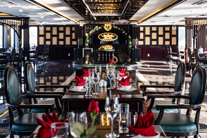 RITA CRUISE - BEST LUXURY 5 STAR CRUISE in HALONG BAY from HANOI