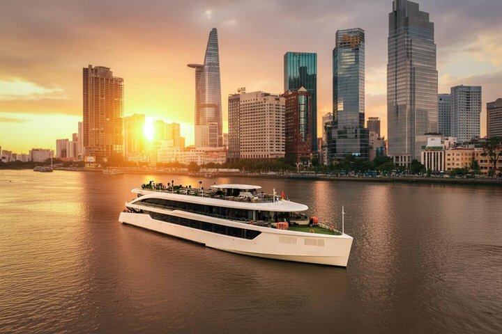 Saigon Water Puppet Show with Elegant Dinner Cruise