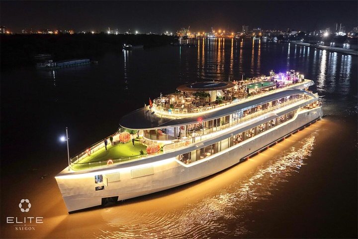 Saigon Water Puppet Show with Elegant Dinner Cruise
