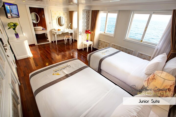 Signature Cruises Explore Bai Tu Long Bay,Less Tourist Area