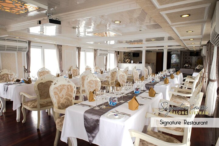Signature Cruises Explore Bai Tu Long Bay,Less Tourist Area