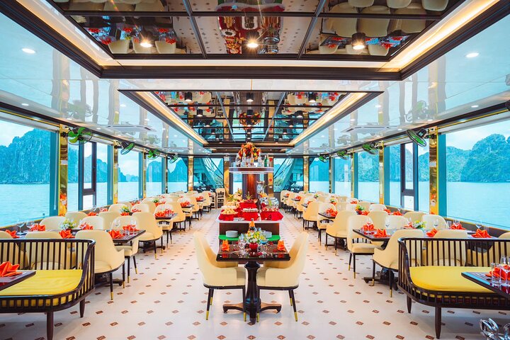 Wonder Of The Sea Cruise Halong One Day Tour, Buffet & Jacuzzi