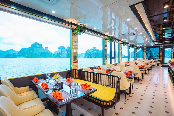 Wonder Of The Sea Cruise Halong One Day Tour, Buffet & Jacuzzi