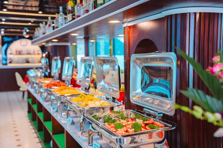 Wonder Of The Sea Cruise Halong One Day Tour, Buffet & Jacuzzi