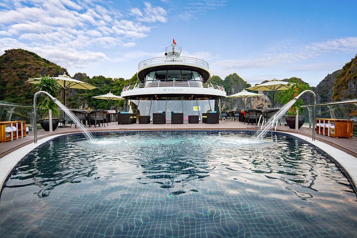 STELLAR OF THE SEAS-Greatest Cruise in the Halong Bay- 2 Days 1 Night Tour