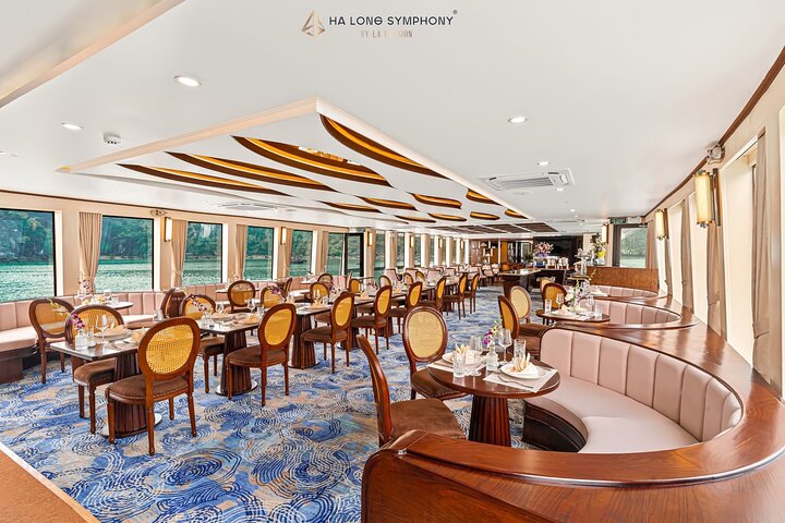 Symphony Cruise Halong Bay Day Tour – Pickup from Halong