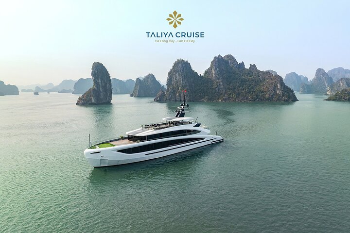 New TALIYA 5-Star Cruise: Halong Bay & Lan Ha Bay Scenic Tour