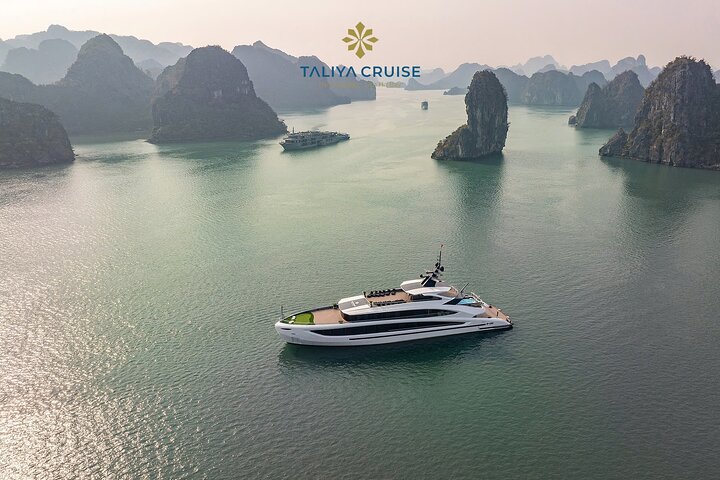 New TALIYA 5-Star Cruise: Halong Bay & Lan Ha Bay Scenic Tour