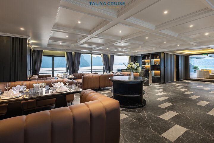 New TALIYA 5-Star Cruise: Halong Bay & Lan Ha Bay Scenic Tour