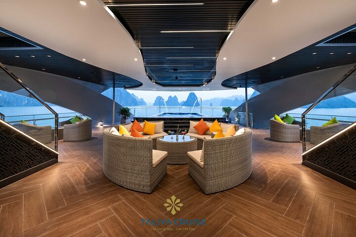 New TALIYA 5-Star Cruise: Halong Bay & Lan Ha Bay Scenic Tour