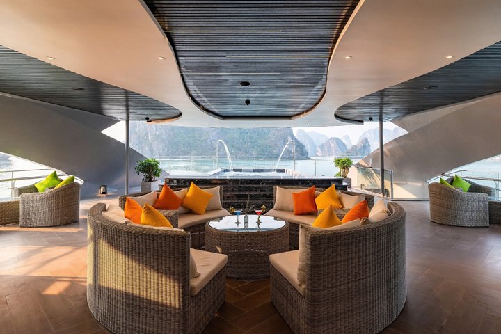 Taliya Modern Yacht Style in Halong Bay with Luxury Service