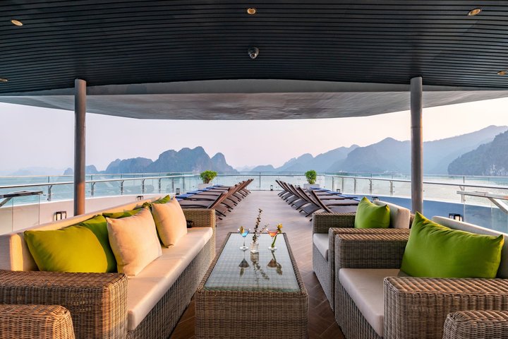 Taliya Modern Yacht Style in Halong Bay with Luxury Service