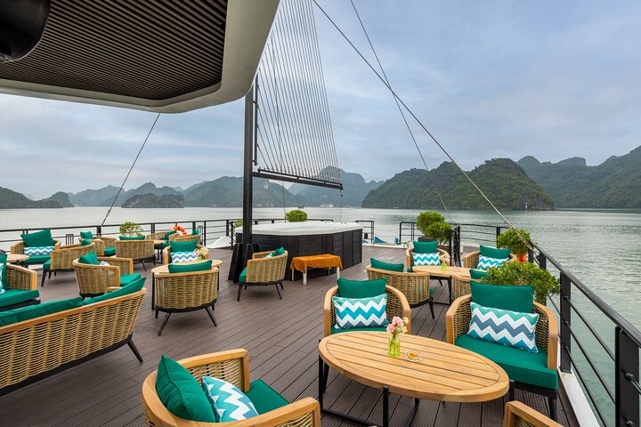The Catamaran Luxury Day Cruise to Halong Bay from Hanoi(Best Selling)