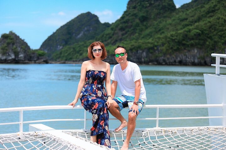 The Catamaran - Luxury Full Day Cruise To Halong Bay & Lan Ha Bay