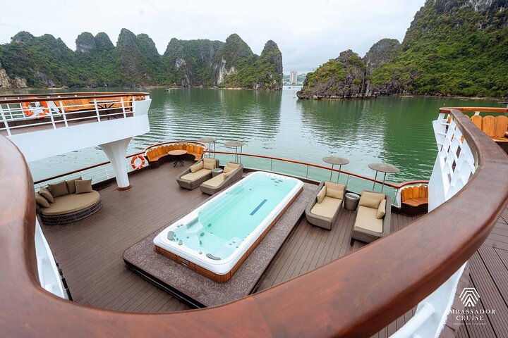 The Most Luxury Day Cruise From Halong International Cruise Port