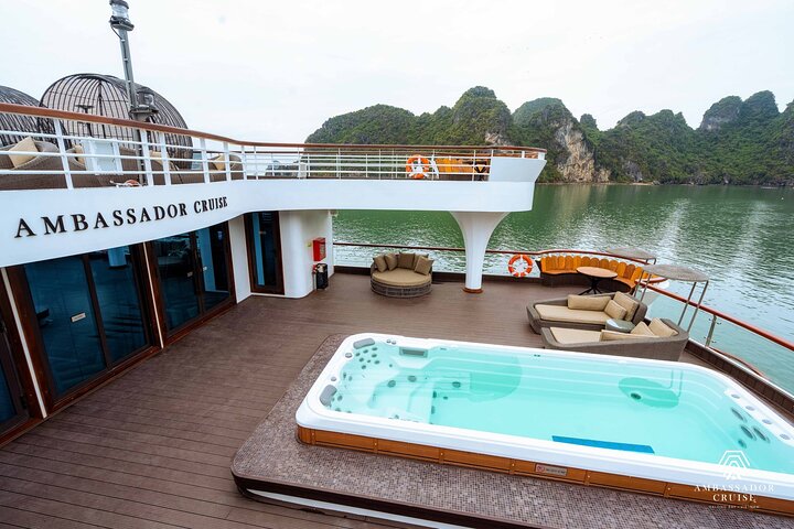 The Most Luxury Day Cruise From Halong International Cruise Port