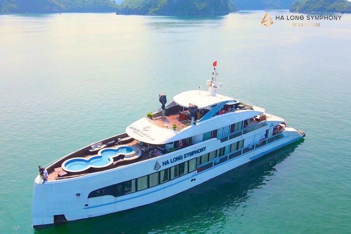 Top Luxury 5-Star Symphony Cruise from Hanoi to Halong Bay