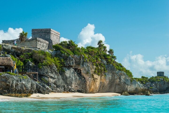 Tulum Snorkeling Experience in Front of the Mayan Ruins
