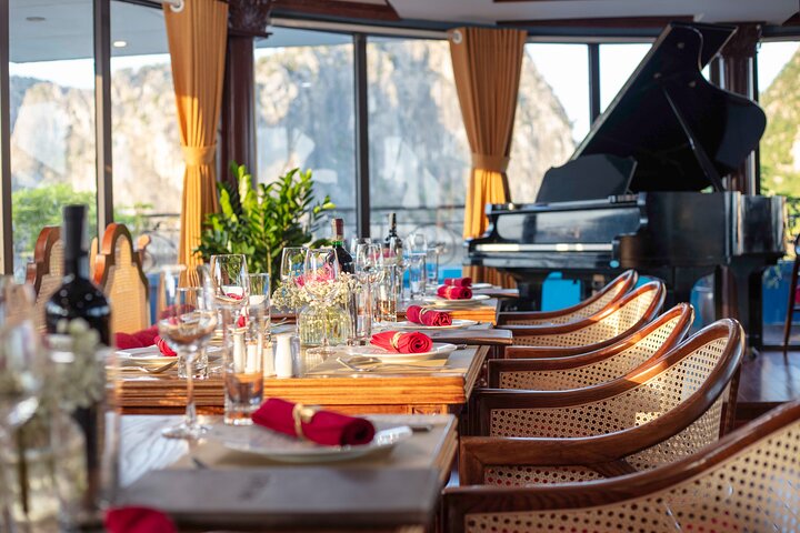 Verdure Lotus Grandeur Cruise 5 Star Halong Bay 2 days 1 night